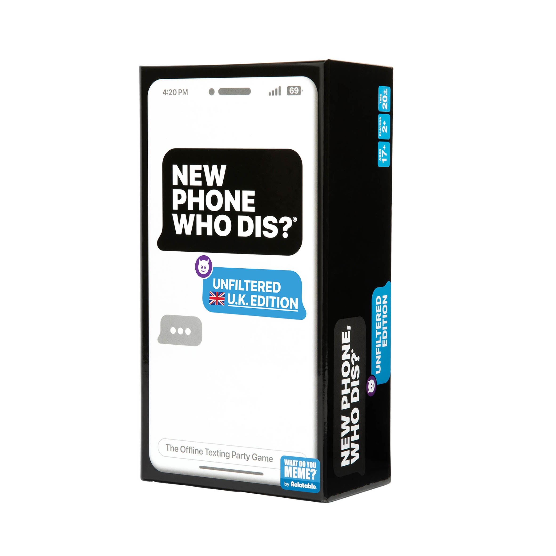 What Do You Meme? New Phone, Who Dis? UK Edition Adult Party Card Game