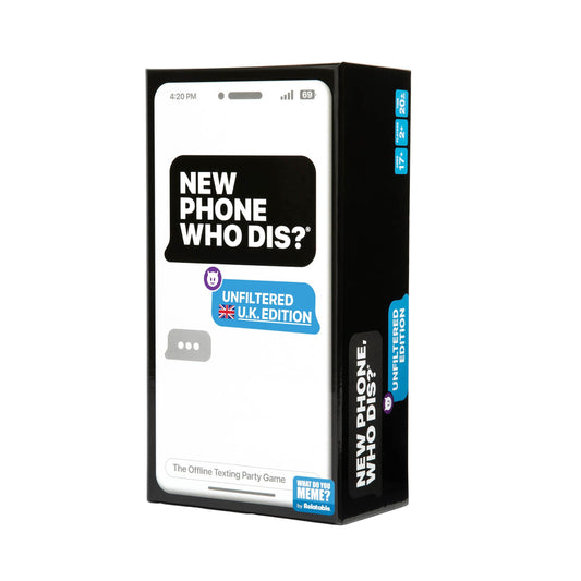 What Do You Meme? New Phone, Who Dis? UK Edition Adult Party Card Game
