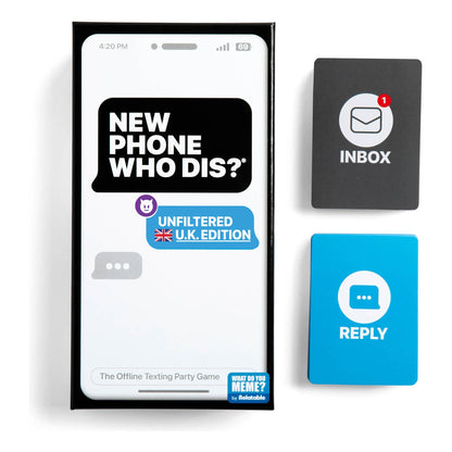 What Do You Meme? New Phone, Who Dis? UK Edition Adult Party Card Game