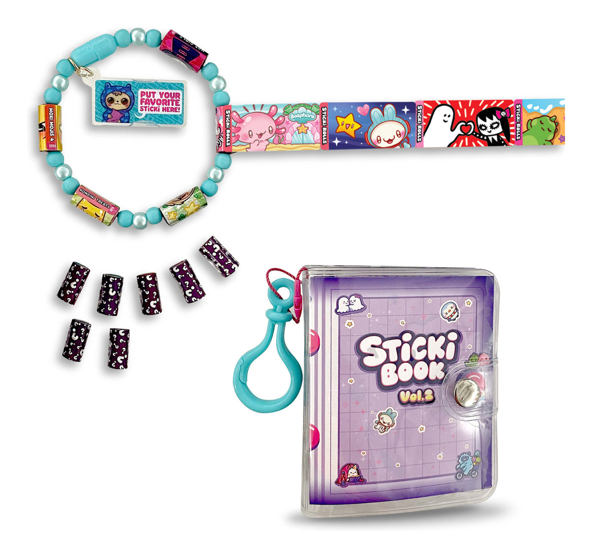 ** Sticki Rolls Sticki Book Pack S2