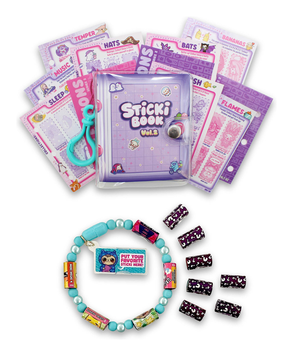 ** Sticki Rolls Sticki Book Pack S2