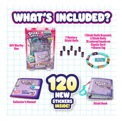 ** Sticki Rolls Sticki Book Pack S2