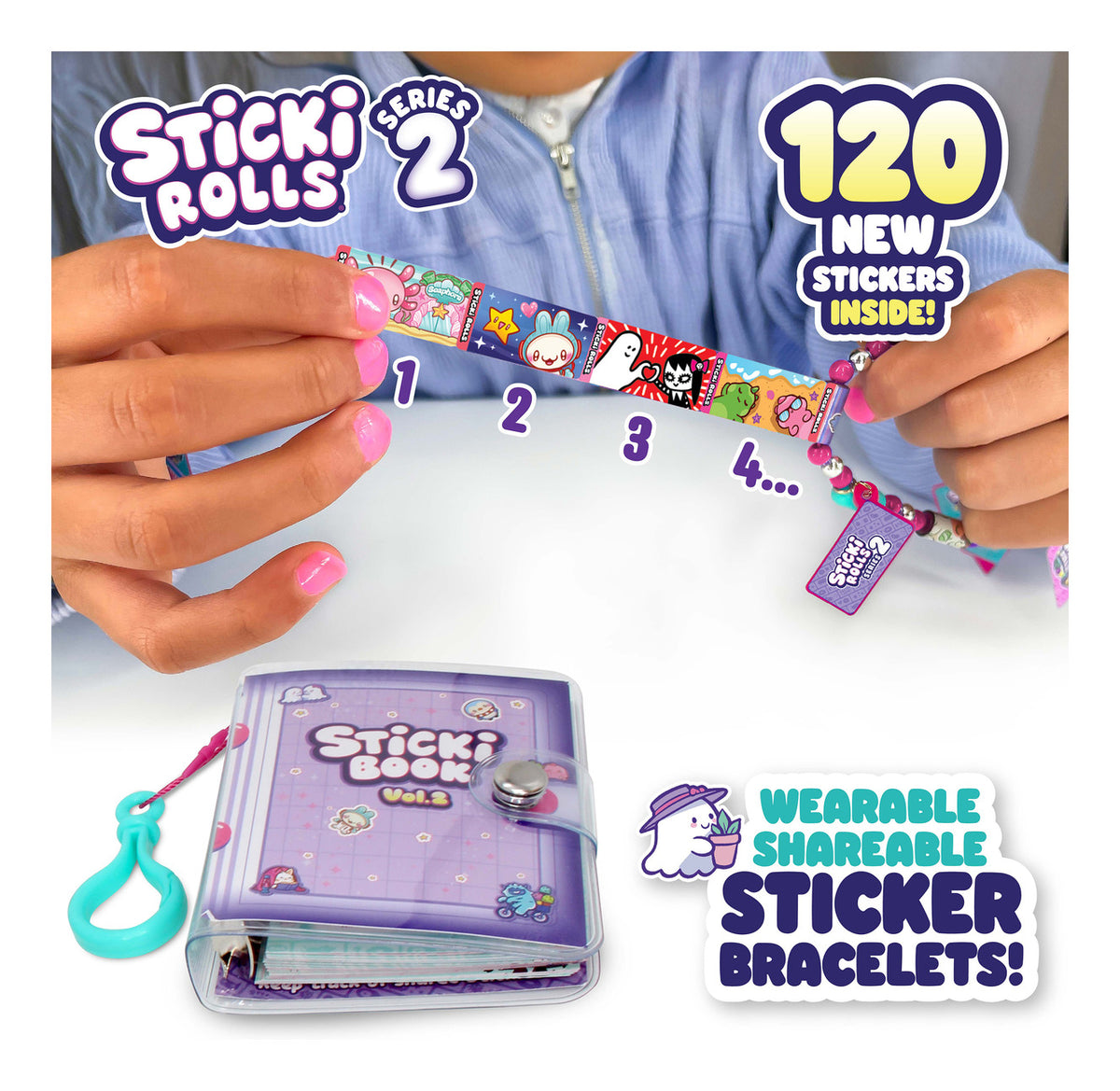 ** Sticki Rolls Sticki Book Pack S2
