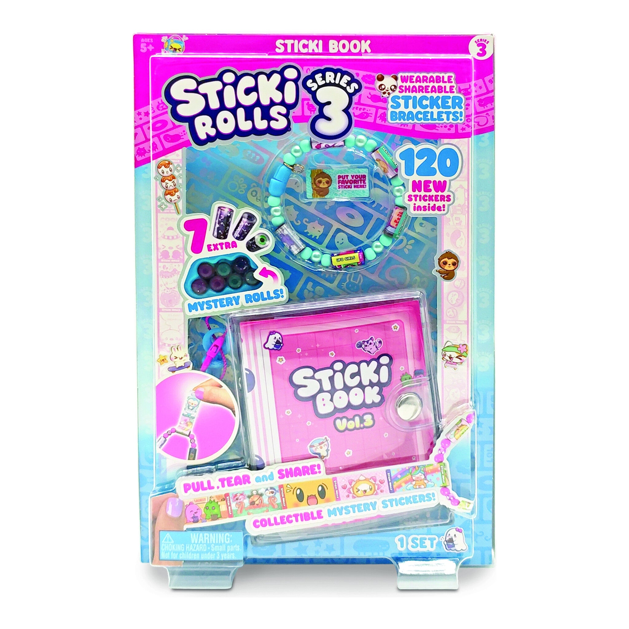 Sticki Rolls Sticki Book Series 3 Sticker Craft Set