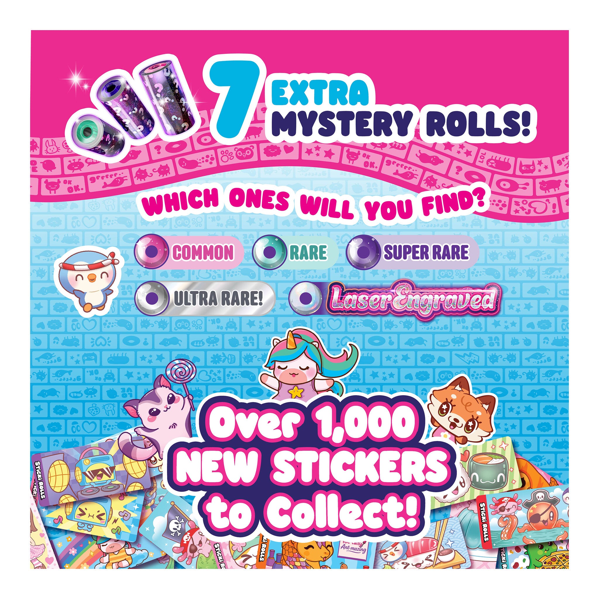 Sticki Rolls Sticki Book Series 3 Sticker Craft Set