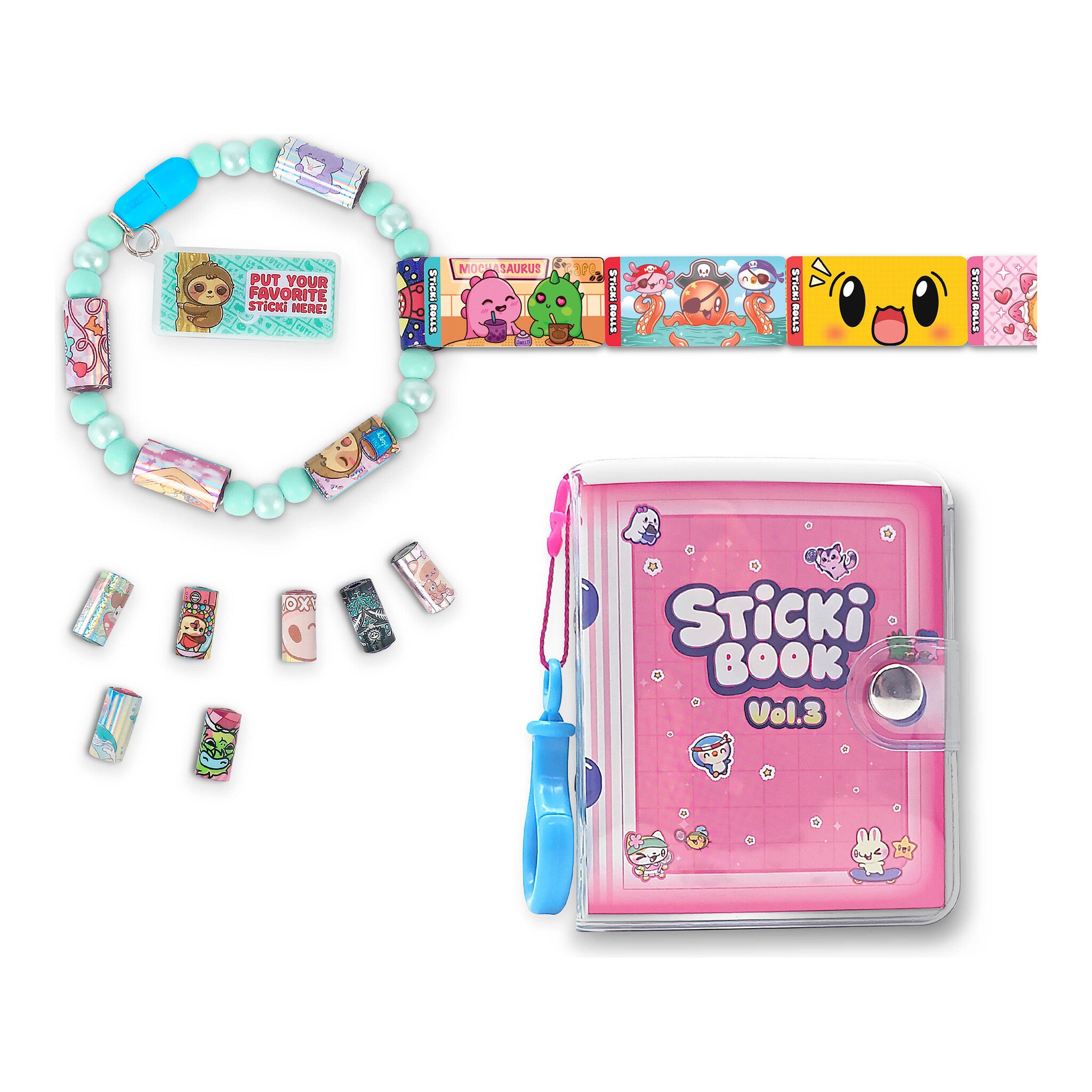 Sticki Rolls Sticki Book Series 3 Sticker Craft Set
