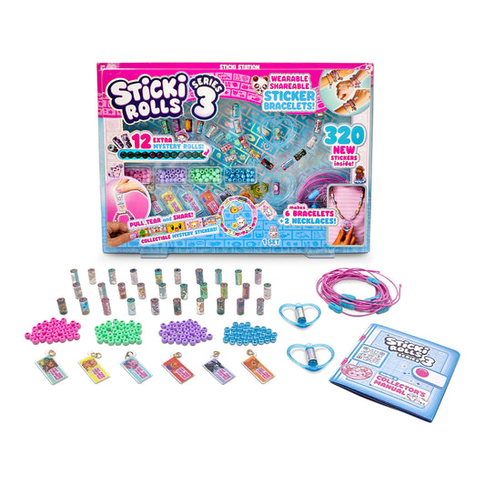 Sticki Rolls Sticki Station Series 3 Wearable Sticker Jewellery Kit