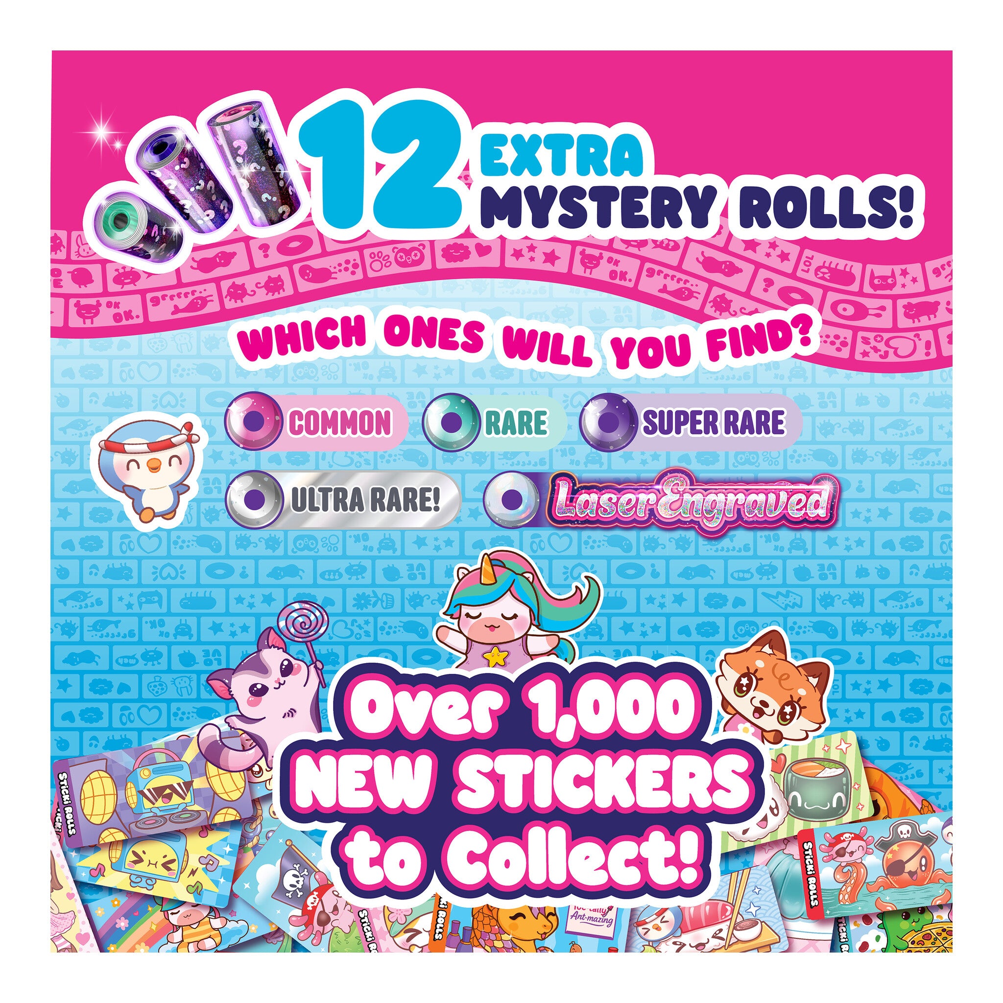 Sticki Rolls Sticki Station Series 3 Wearable Sticker Jewellery Kit