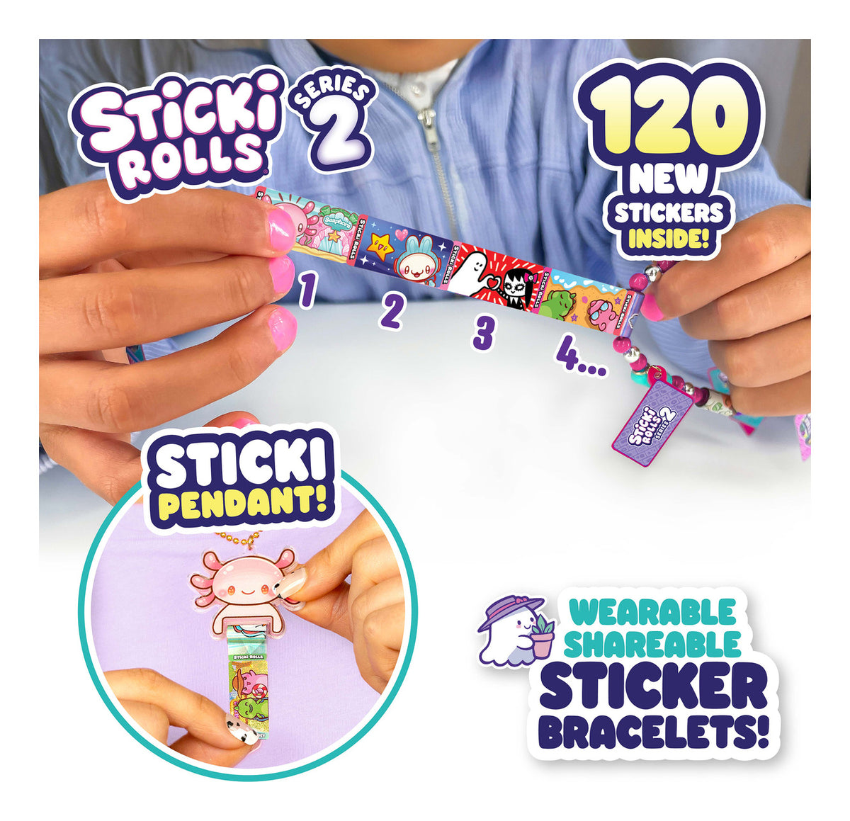 ** Sticki Rolls Pendant Pack
