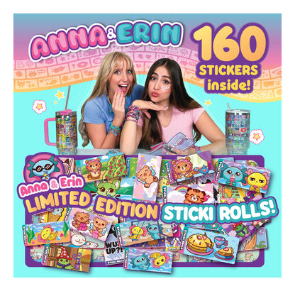 Sticki Rolls Anna & Erin BFF Pack
