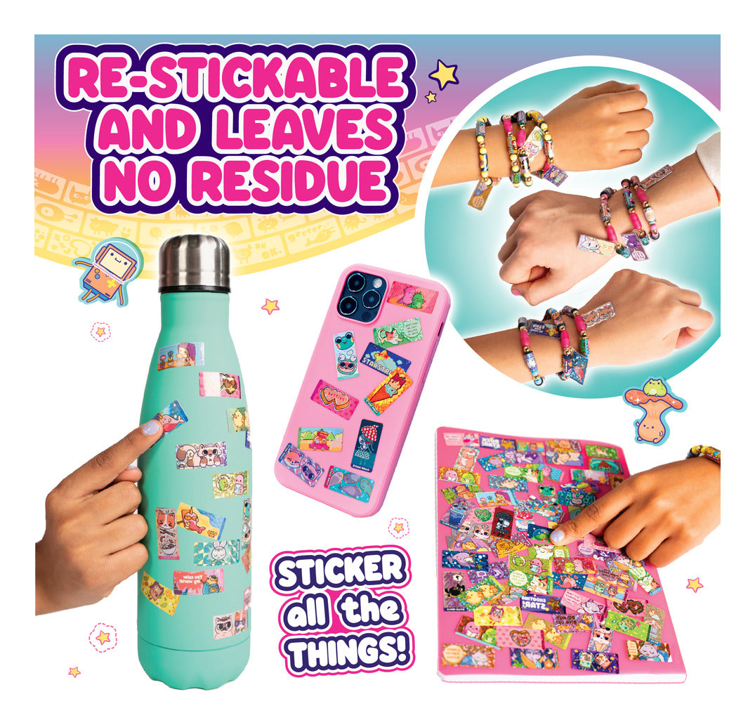 Sticki Rolls Anna & Erin BFF Bracelet Pack – 160 Stickers