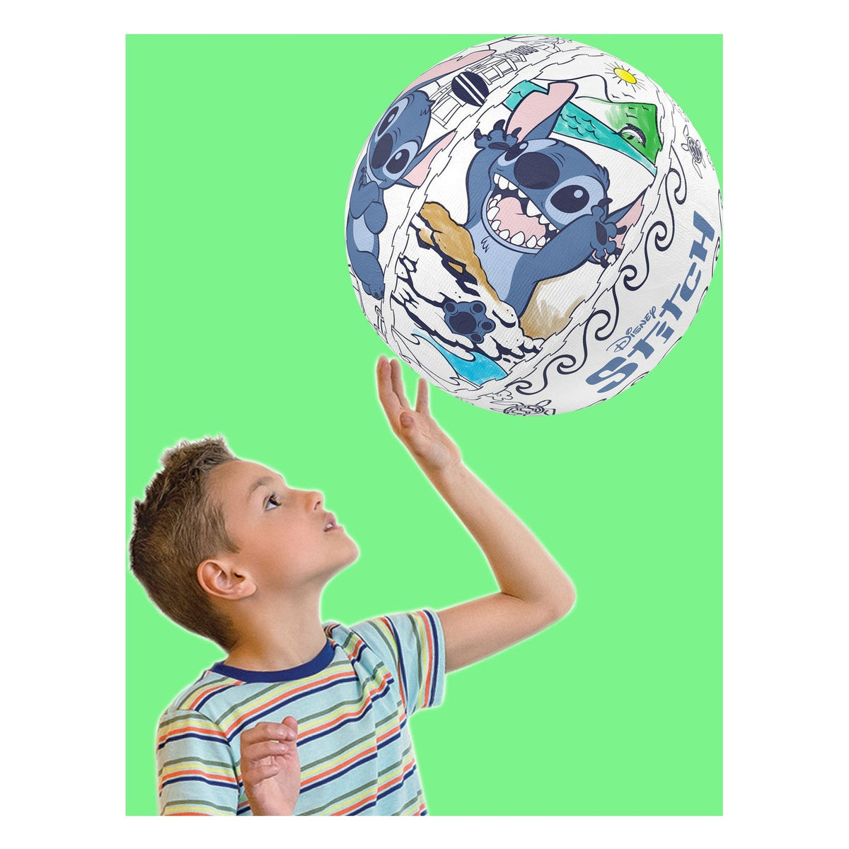 Ollyball Disney Stitch Colour-In Indoor Play Ball