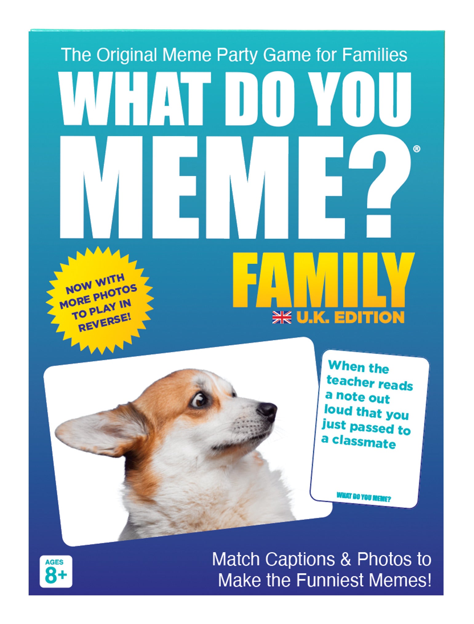 What Do You Meme? Family Edition Family Party Card Game