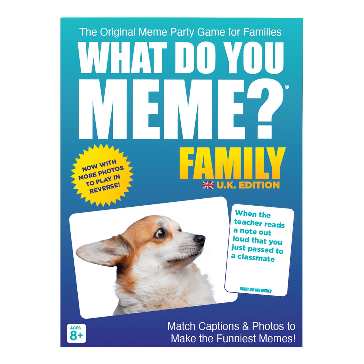 What Do You Meme? Family Edition Family Party Card Game