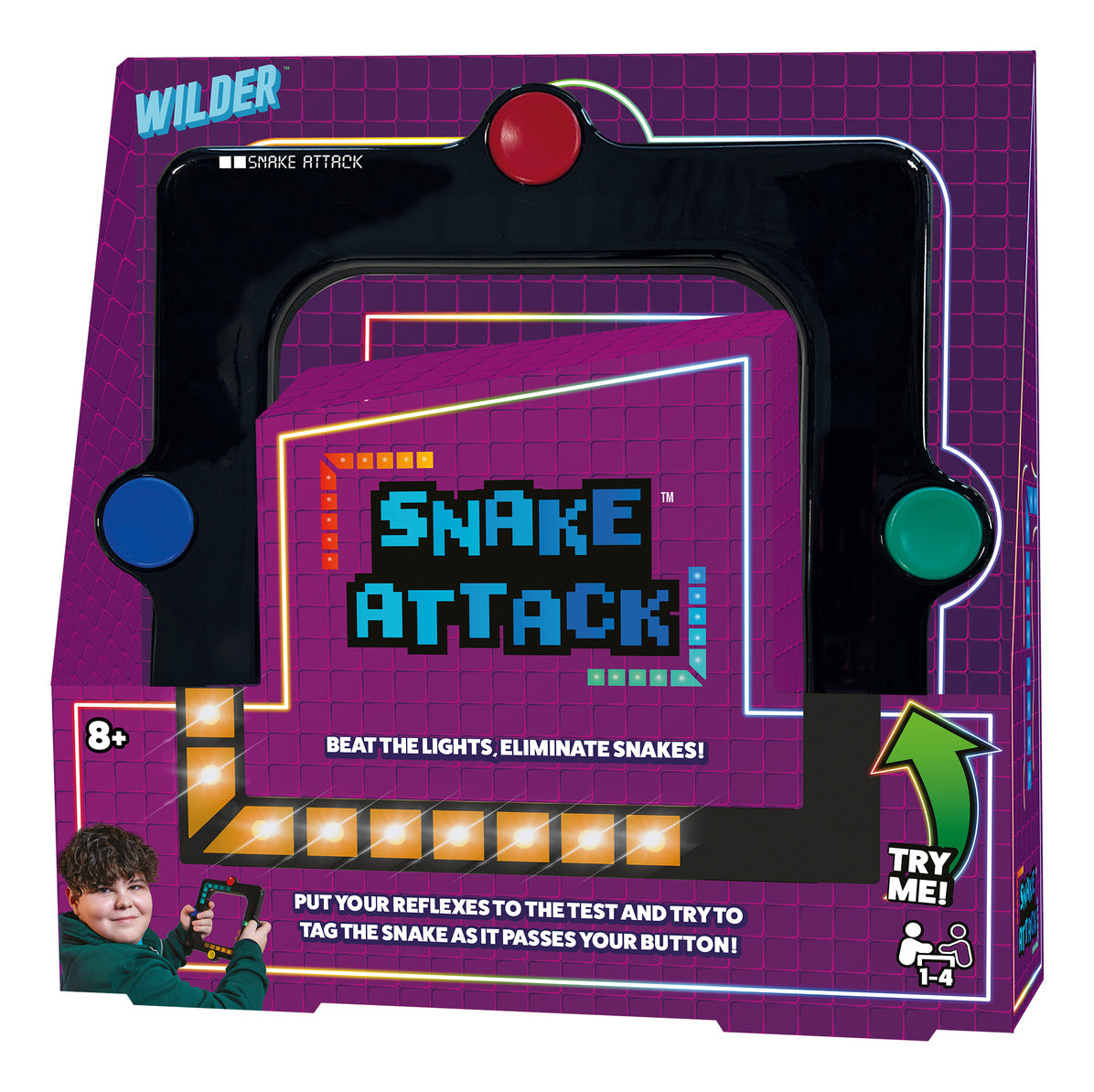 Wilder Snake Attack Electronic Reflex Game