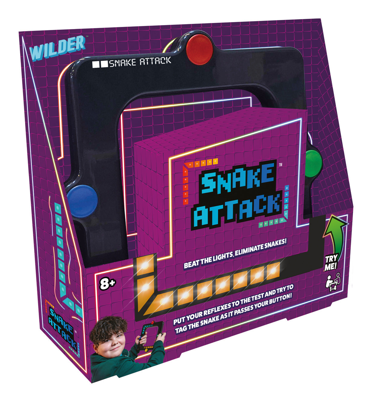 Wilder Snake Attack Electronic Reflex Game