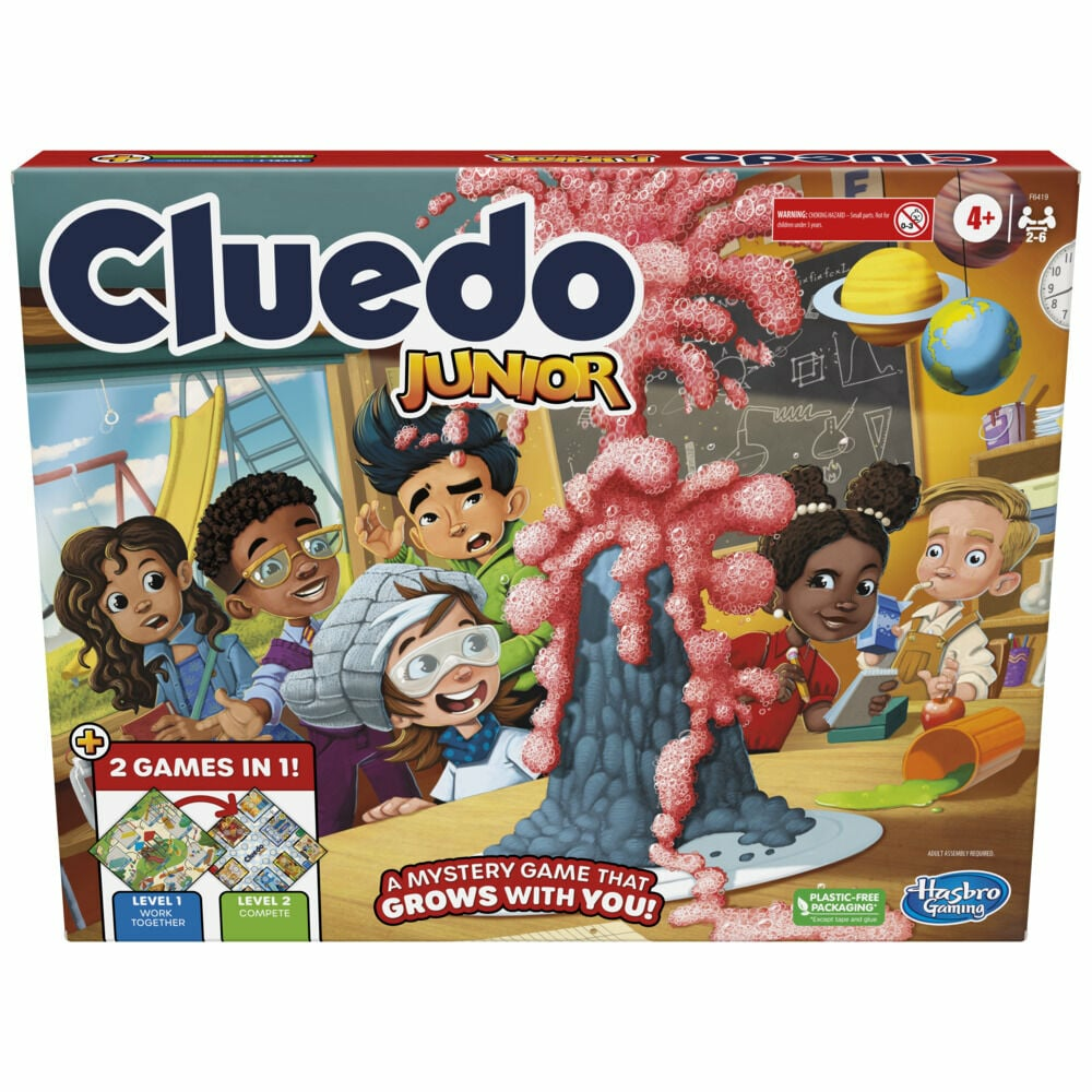 Cluedo Junior 2-in-1 Mystery Board Game