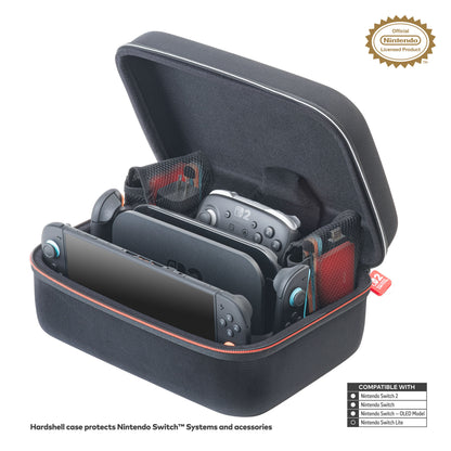 RDS Game Traveler Deluxe System Case for Nintendo Switch 2 - Black (Disc)