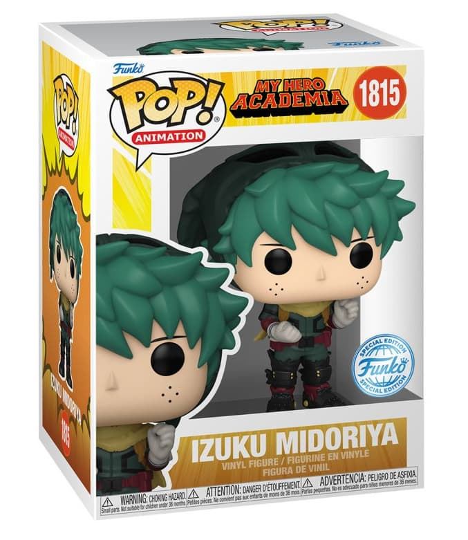 Funko Pop! Vinyl My Hero Academia Izuku Midoriya (Hooded) #1815