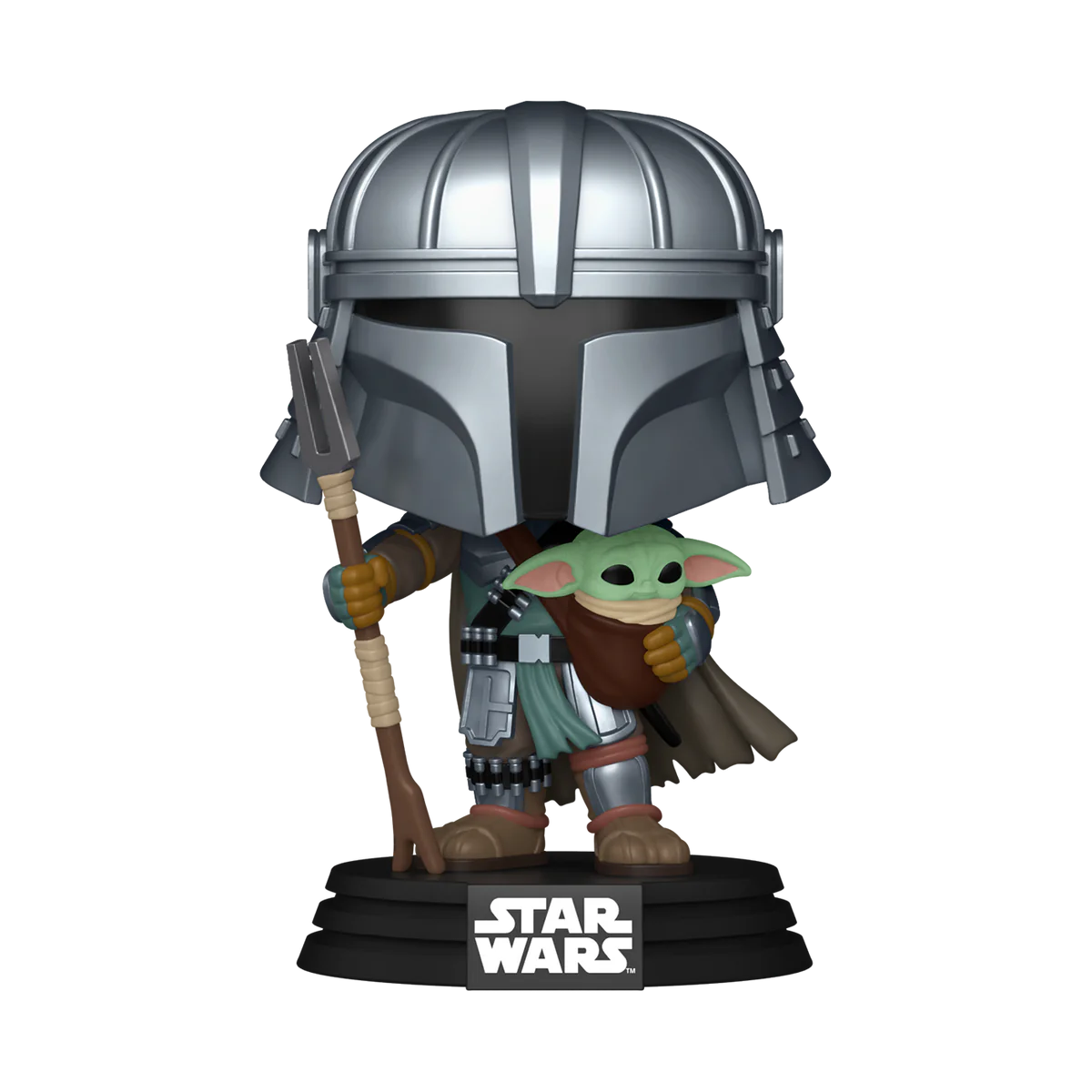 Funko Pop! Vinyl Star Wars The Mandalorian with Grogu Impressions #772