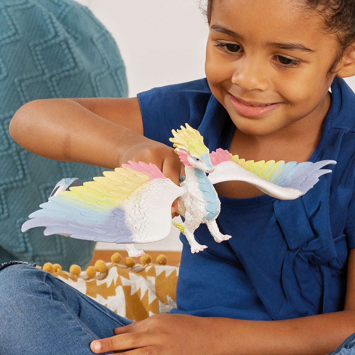 Schleich BAYALA Rainbow Dragon Figure 70728