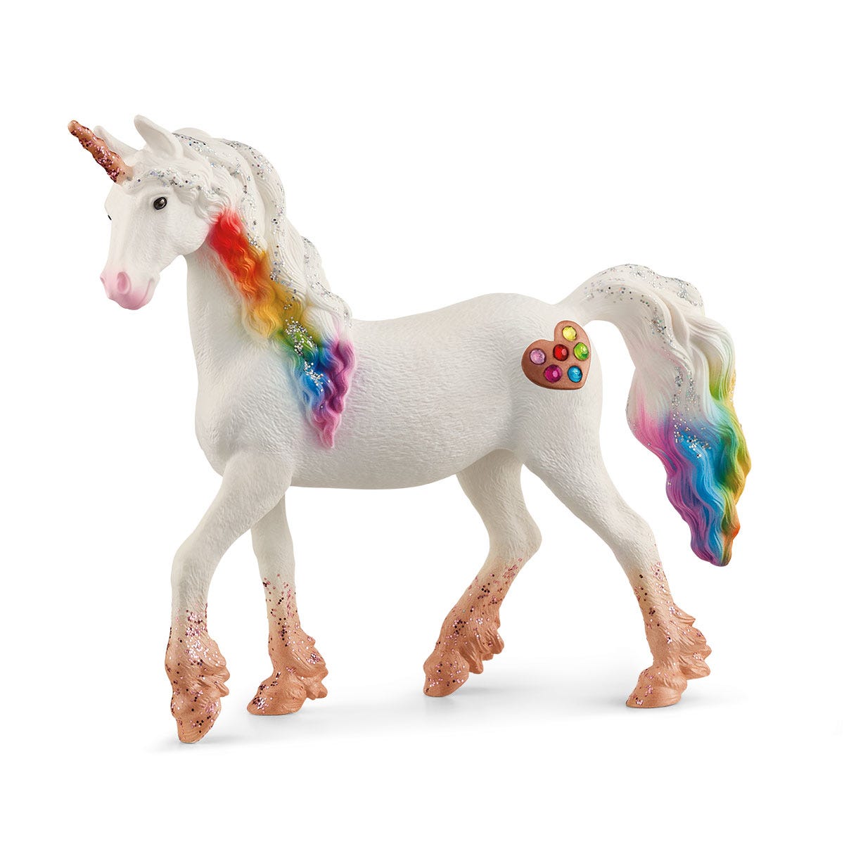 Schleich BAYALA Rainbow Love Unicorn Mare Toy Figure