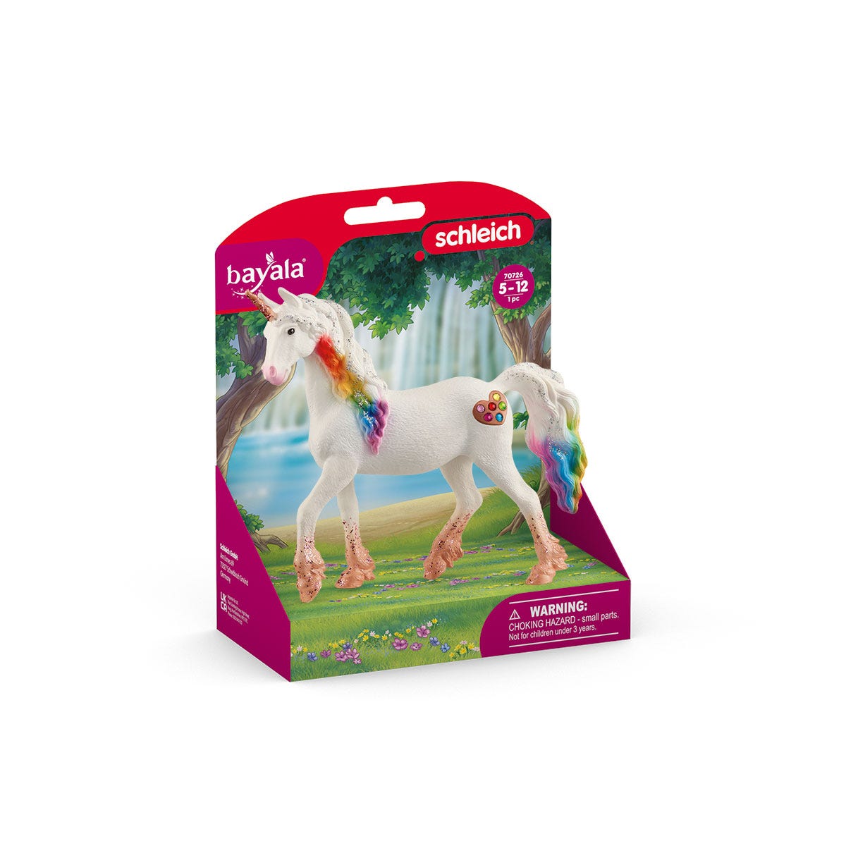 Schleich BAYALA Rainbow Love Unicorn Mare Toy Figure
