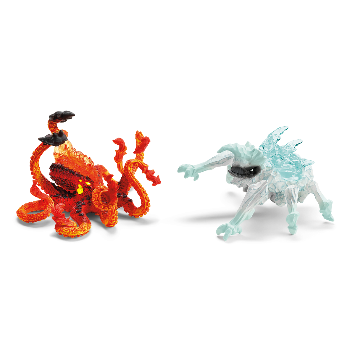 Schleich Eldrador Creatures Ice Bug vs. Fire Kraken Figure Set
