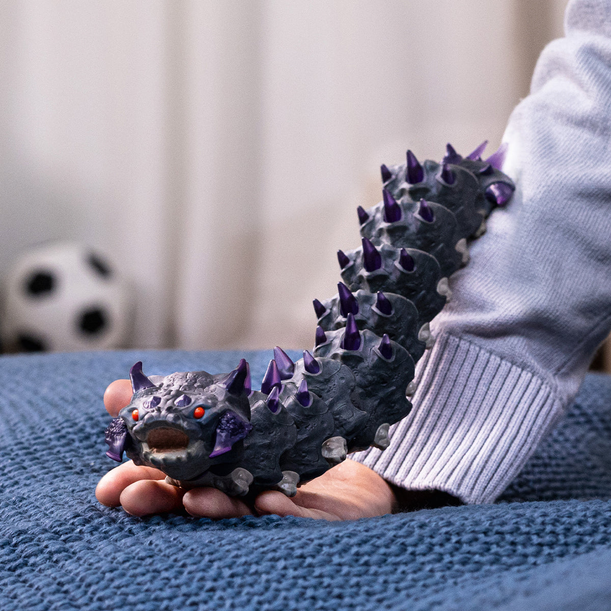 Schleich Eldrador Creatures Shadow Worm Figure