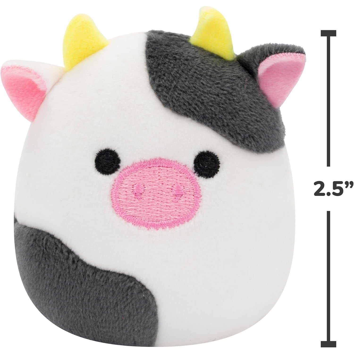 Micromallows by Squishmallow 2.5 Inch Plush - Cailey Crab, Cole Turtle, Connor Cow, Gavi Turkey, Hasani Hedgehog, Zarina Banana Slug