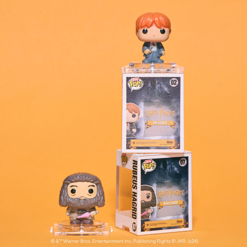 Funko Bitty Pop! Harry Potter Series 2 Hermione, Hagrid & Ron 4-Pack (Chance of Chase)