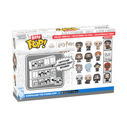 Funko Bitty Pop! Harry Potter Series 2 Hermione, Hagrid & Ron 4-Pack (Chance of Chase)