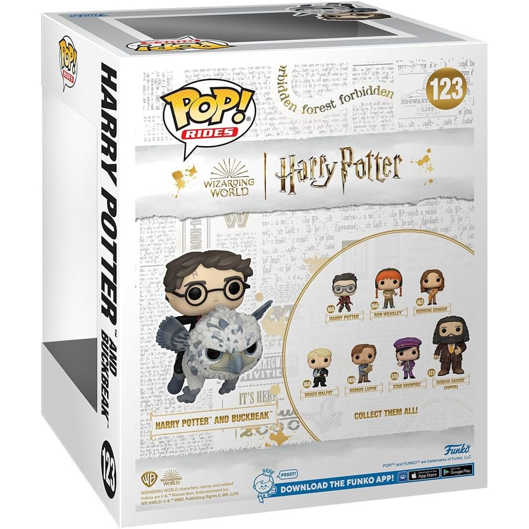 Funko Pop! Vinyl Rides Deluxe Harry Potter & Buckbeak #123
