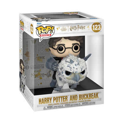 Funko Pop! Vinyl Rides Deluxe Harry Potter & Buckbeak #123 Vinyl Figure #123