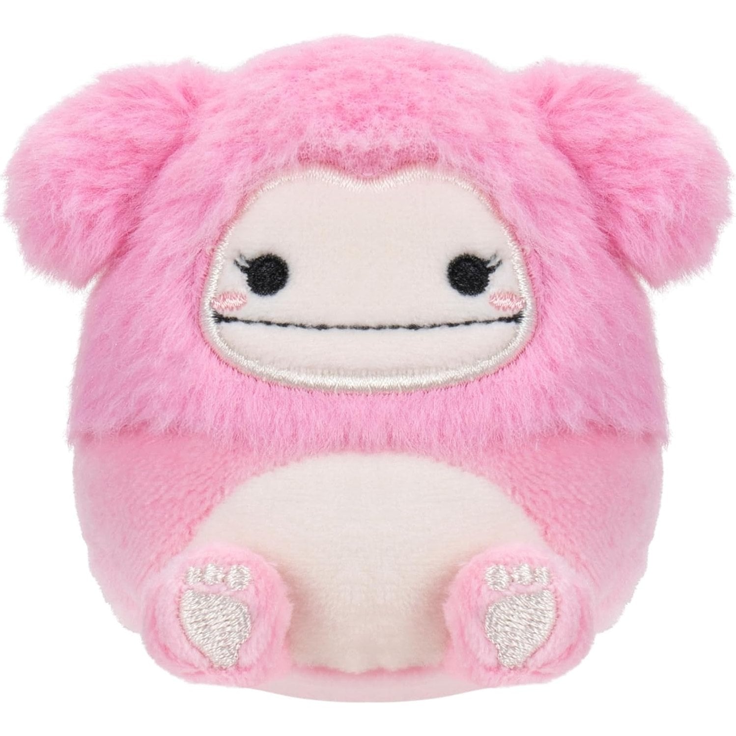 Micromallows by Squishmallow  2.5 Inch Plush - Brina Bigfoot, Chanel Cinnamon Roll, Lucia Lemur, Tenise Parrot