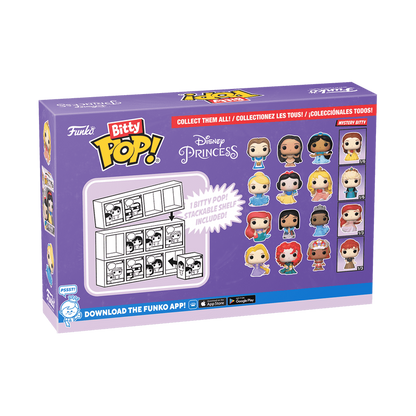 Funko Bitty Pop! Disney Princess Ariel 4-Pack (1 in 6 Chance of Chase)