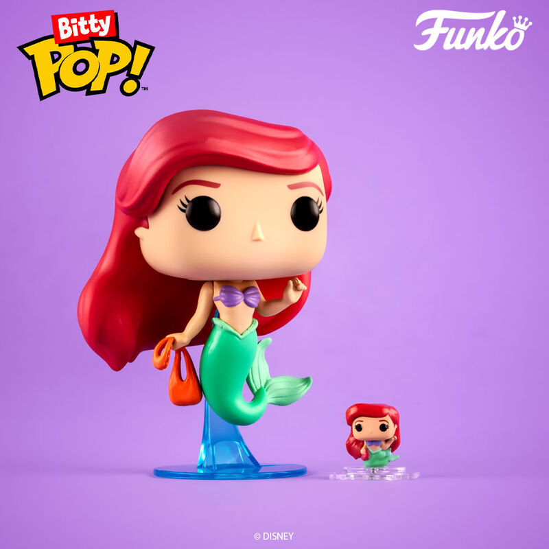 Funko Bitty Pop! Disney Princess Ariel 4-Pack (1 in 6 Chance of Chase)
