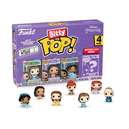 Funko Bitty Pop! Disney Princess Belle 4-Pack Series 2