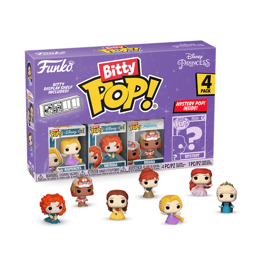 Funko Bitty Pop! Disney Princess Rapunzel 4-Pack