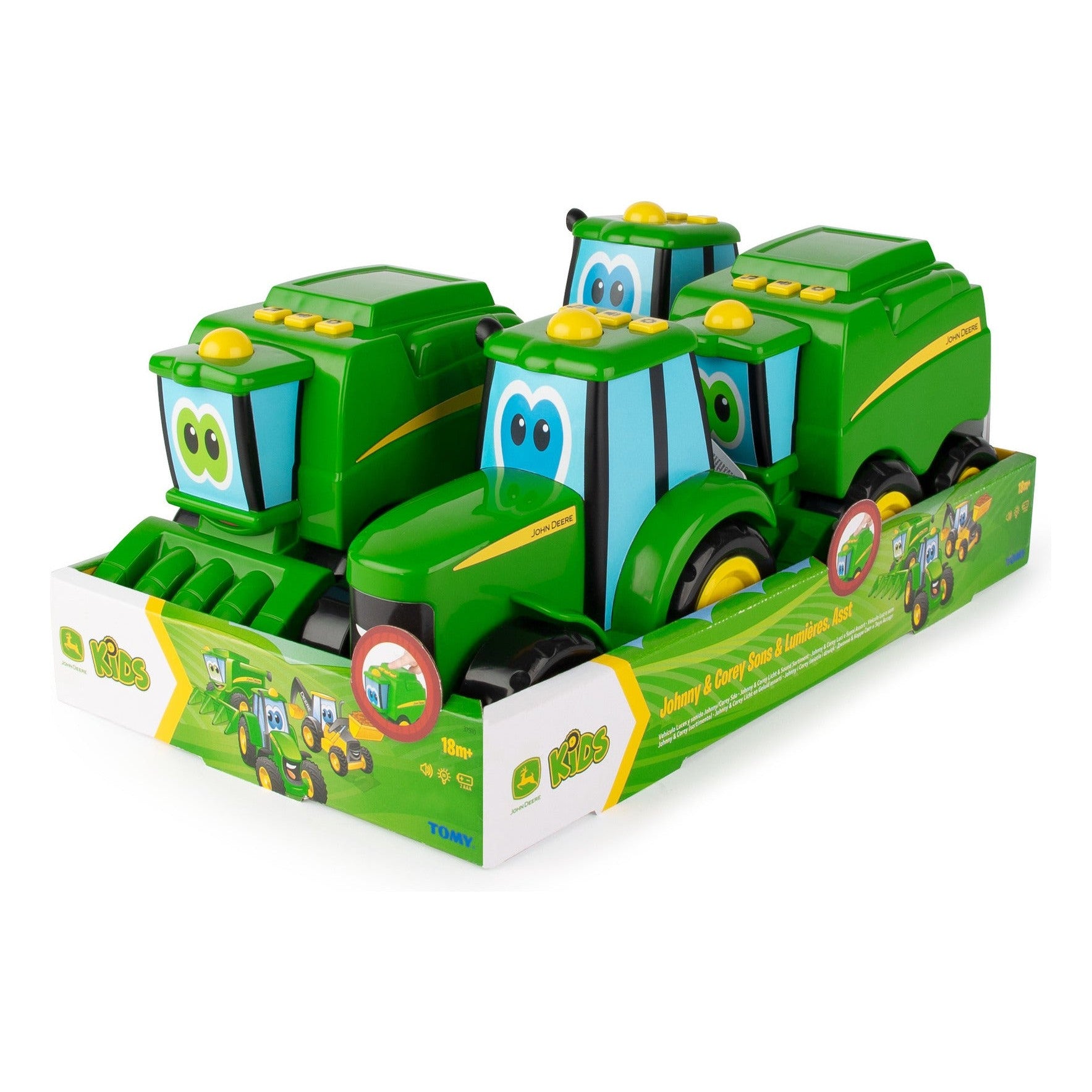 John Deere Johnny & Corey Lights 'N' Sounds Assortment