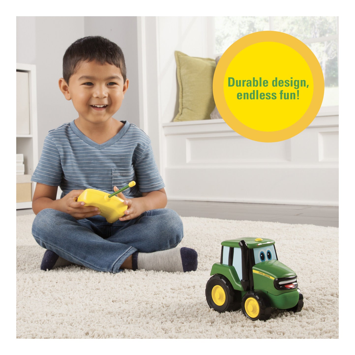 John Deere Johnny Tractor RC Remote Control Toy