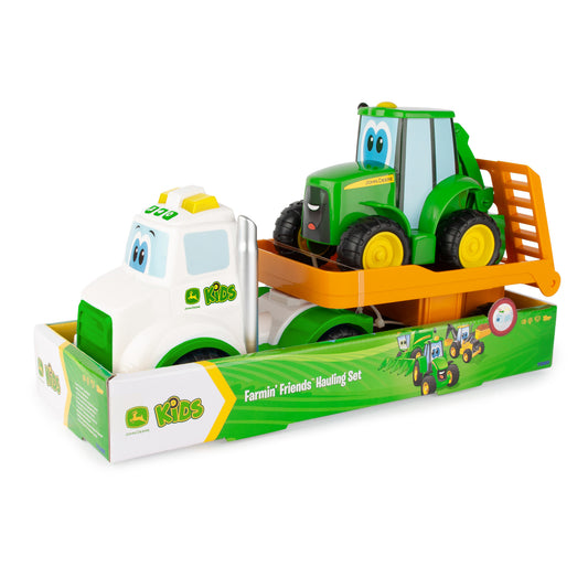 John Deere Farmin' Friends Hauling Set with Lights and Sounds