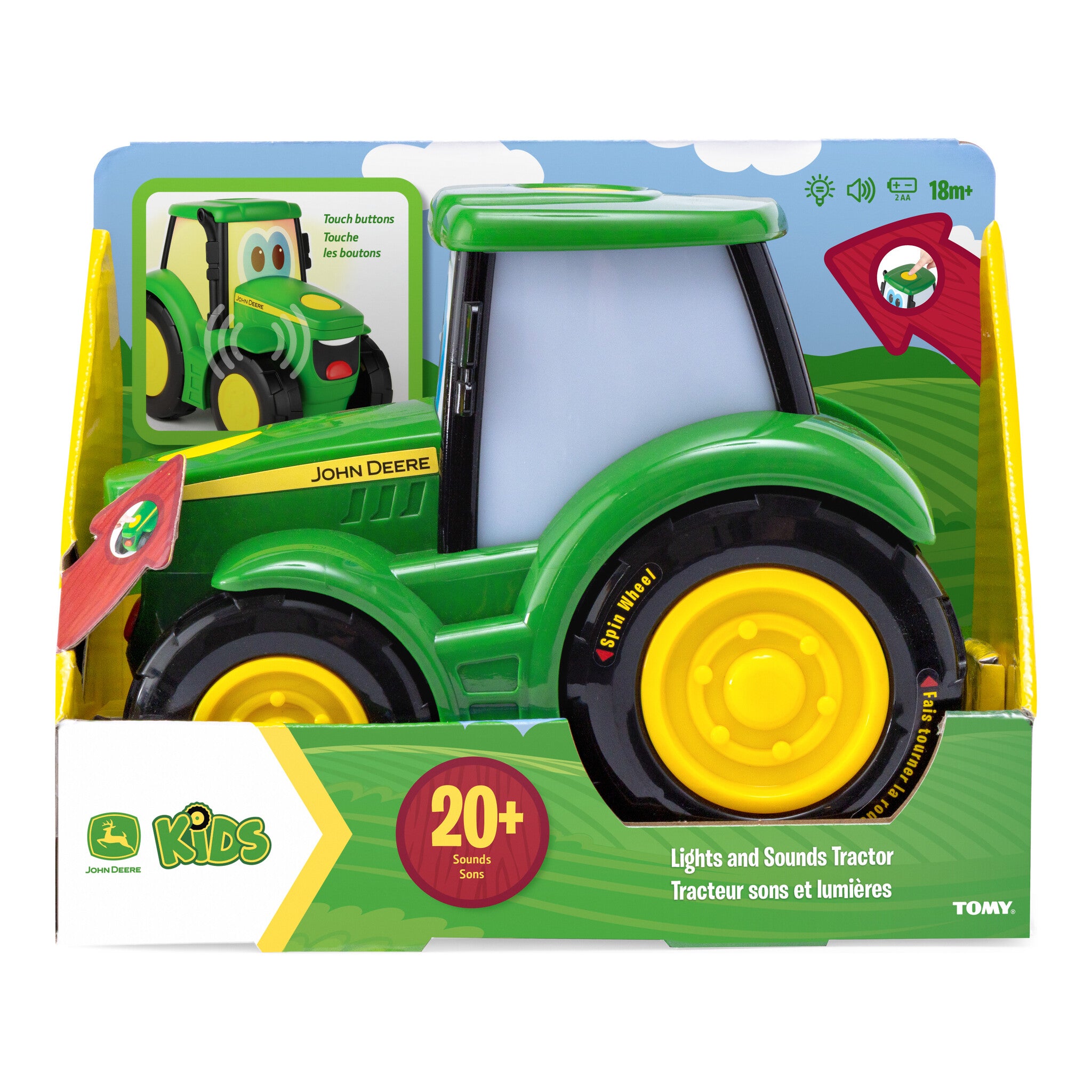 John Deere Lights ’n Sounds Johnny Tractor Toy