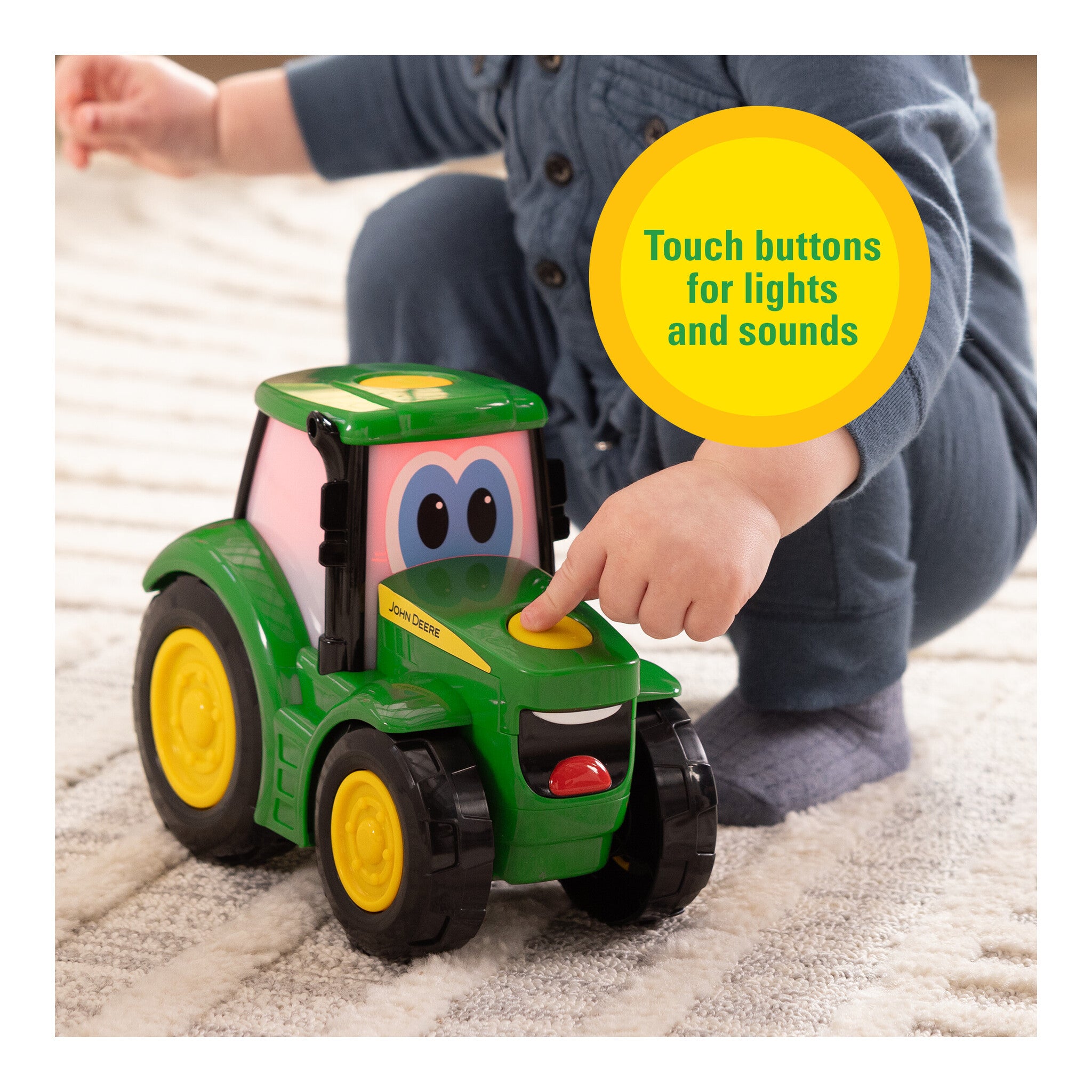 John Deere Lights ’n Sounds Johnny Tractor Toy