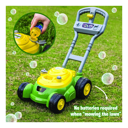 John Deere Bubble-N-Go Mower with 4oz Bubble Solution