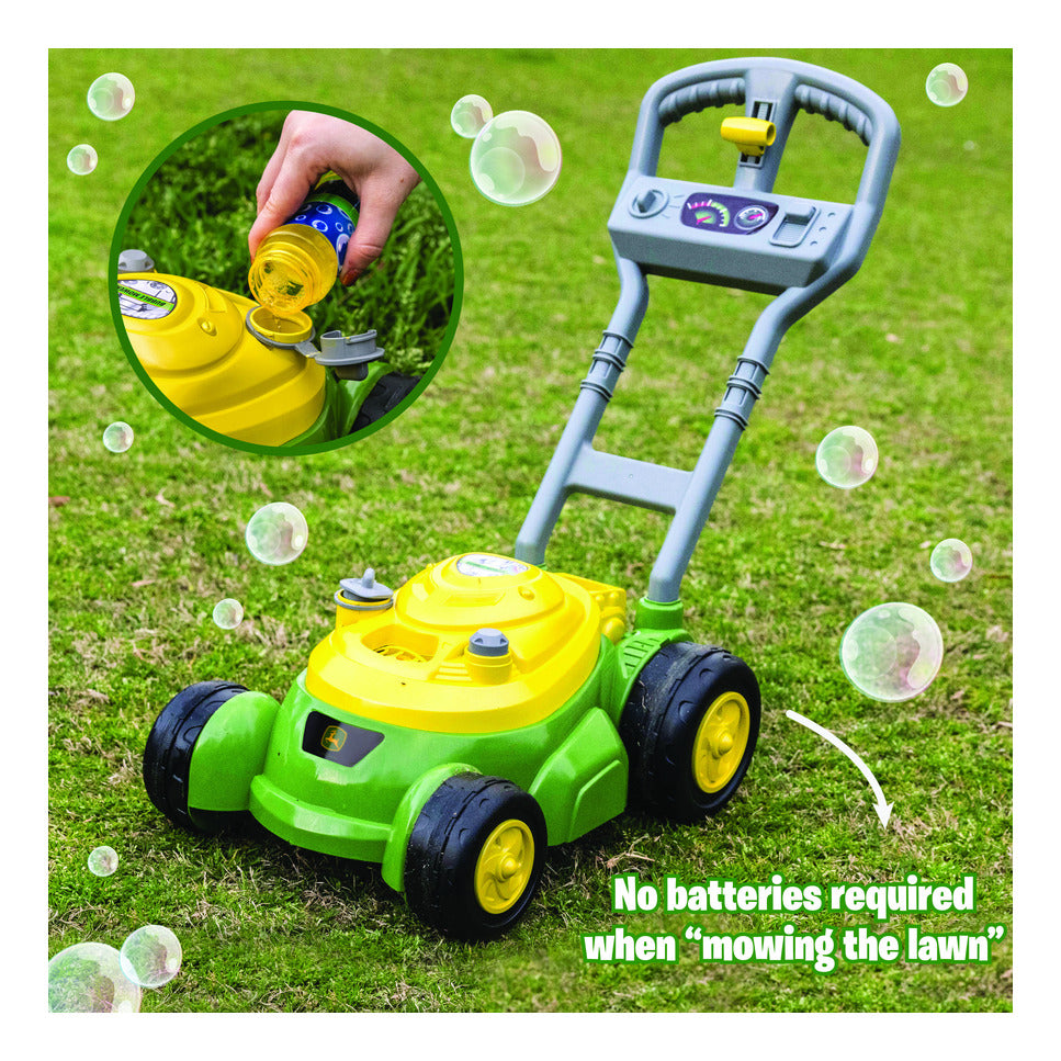 John Deere Bubble-N-Go Mower with 4oz Bubble Solution