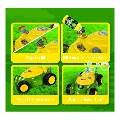 John Deere Bubble-N-Go Mower with 4oz Bubble Solution
