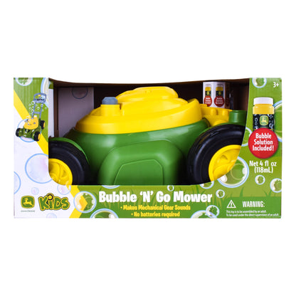 John Deere Bubble-N-Go Mower with 4oz Bubble Solution