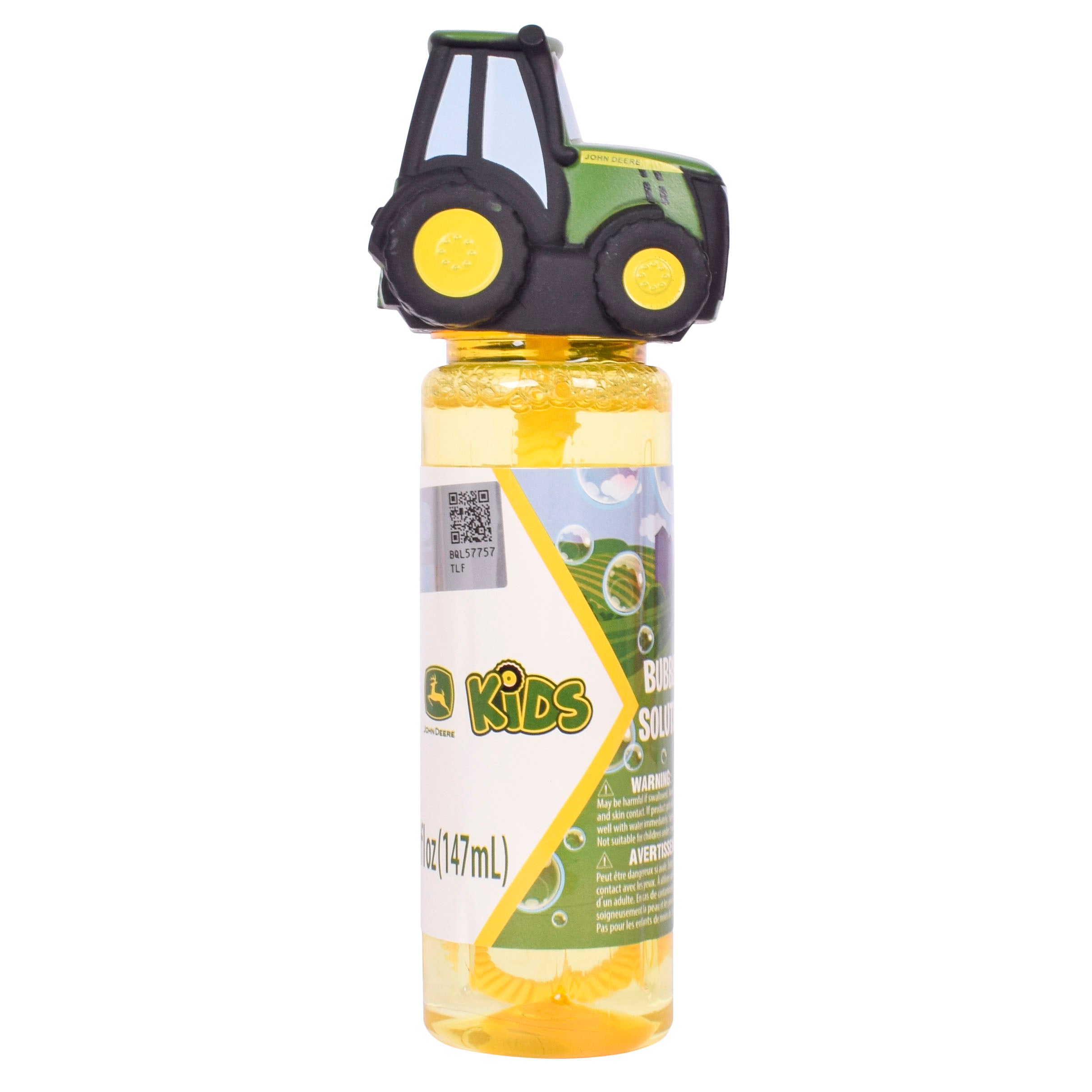 John Deere Tractor Top Bubble Bottle 147ml
