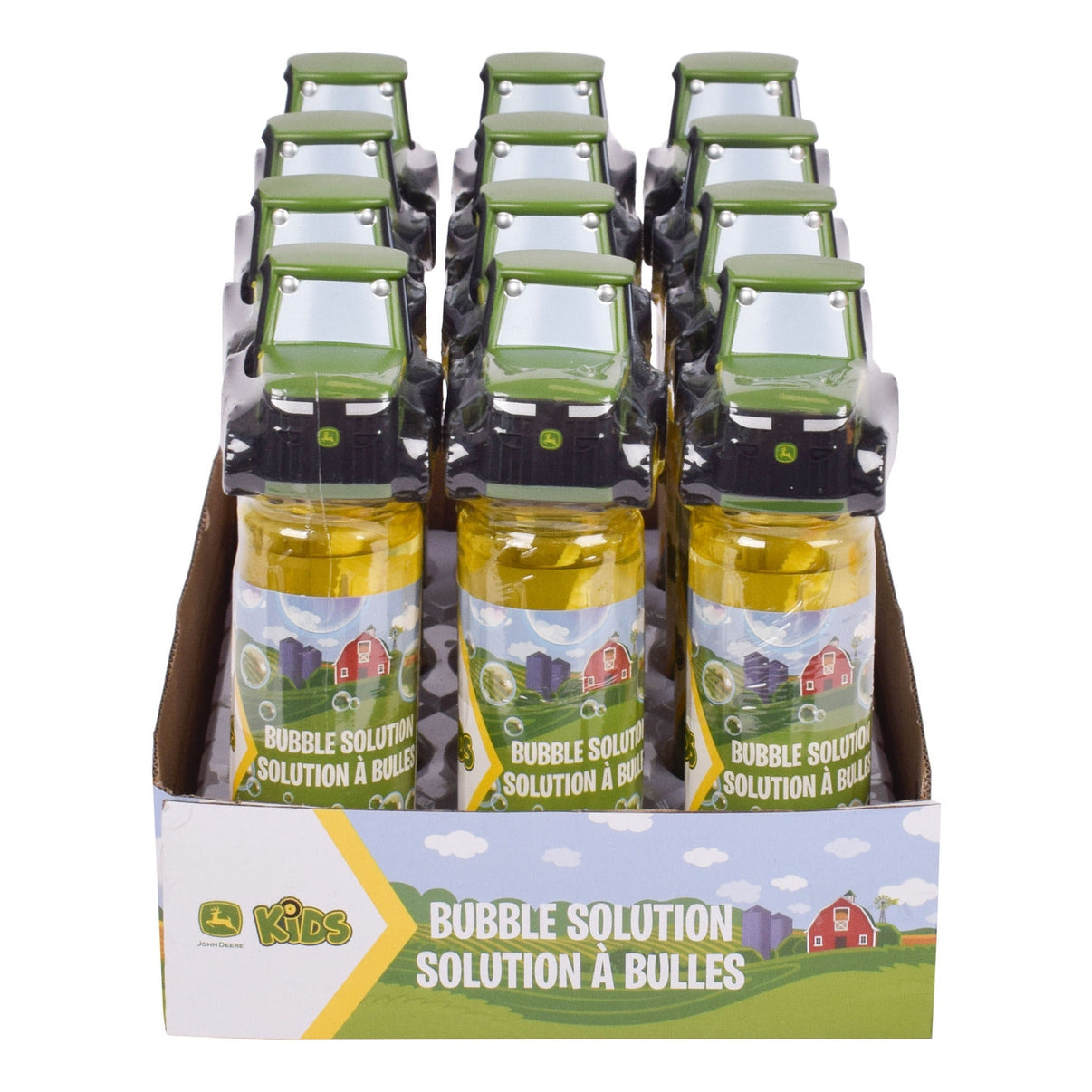 John Deere Tractor Top Bubble Bottle 147ml